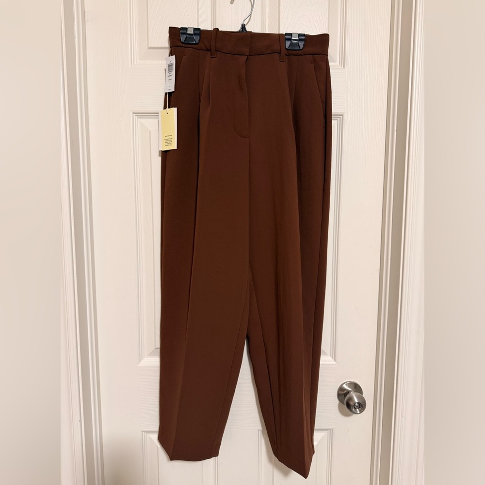 Wilfred Rich Brown Carrot Trousers